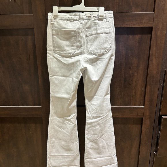 NWT Judy Blue White Flare Jeans Size 29 - Picture 3 of 5